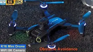 K16 Obstacle Avoidance 8K Brushless Mini Drone &ndash; Just Released !