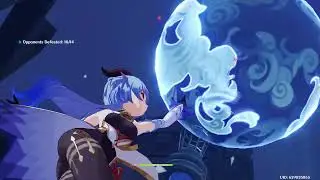 Genshin Impact charater test run