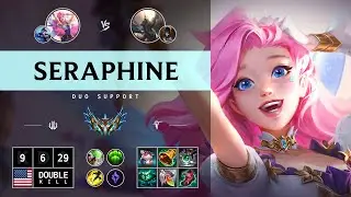 Seraphine Support vs Pantheon: Healing Master - NA Challenger Patch 14.15