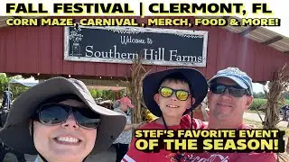 Southern Hill Farm Fall Festival | Family Vlog | Clermont & Horizon West, Orlando, Florida