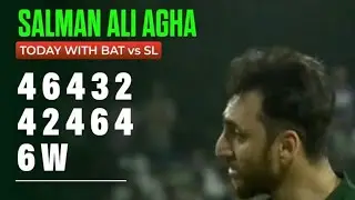 Highlights SALMAN ALI AGHA 45/12 Salman Ali AGHA Full Batting Highlights #salmanaliagha 