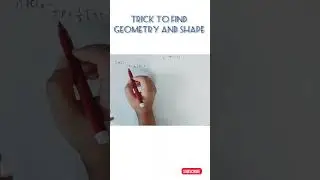 Trick to find geometry and shape | Chemical bonding | NEET | CBSEsyllabus-Tamil