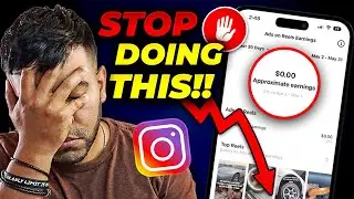 Если вы НЕ зарабатываете деньги с помощью Instagram Reels [КАК ЭТО ИСПРАВИТЬ]
