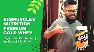 Bigmuscles Nutrition Premium Gold Whey 1Kg [Strawberry Milkshake]&nbsp;