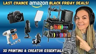 20 предложений Amazon в Чёрную пятницу, которые нельзя пропустить! 3D-печать для предпринимателей ✨