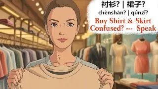 Quick Mandarin Buy 衬衫 shirt & 裙子 dress &mdash; Simple Dialogue You Can Use Today