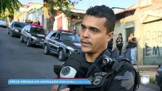 Operação policial prende treze pessoas em Belo Horizonte
