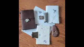 How I Create my Handmade Paper inserts #handmade #journal