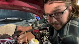 Снятие двигателя Dodge Ram 5.9 1999 года (советы)