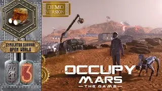 Rozpoczynamy Wydobycie Rud Metali # Occupy Mars The Game #3 Gameplay po polsku