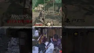 Chain Assassination Ghost of Yotei против Ac Shadows | Геймплей PS5 #игры