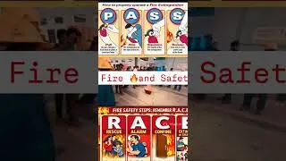 ⚠️ Important Safety Tips 🧯 Easy Memory Line&ldquo; Pull&ndash;Aim&ndash;Squeeze-Sweep&rdquo;🔥#fireandsafety #safetyfirst |