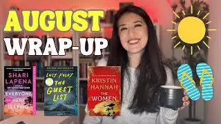 AUGUST 2024 Reading Wrap-Up: All the books I read in August!