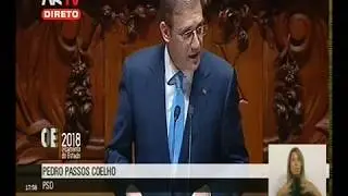 Pedro Passos Coelho na Sess&atilde;o de Encerramento do debate do Or&ccedil;amento