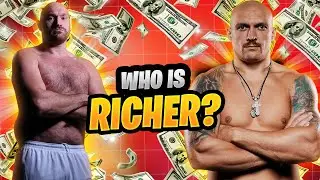 Tyson Fury VS Oleksandr Usyk: WHO IS RICHER?