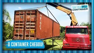 O Container Chegou !!! | Sua Casa Container