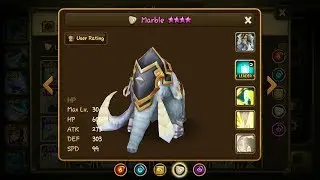 Summoners War - Marble (light battle mammoth) damage test