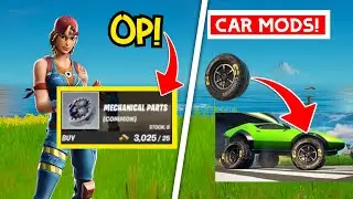 New NPC Sells Mechanical Parts, Tire Car Mods & MORE! (Fortnite Update v16.20)