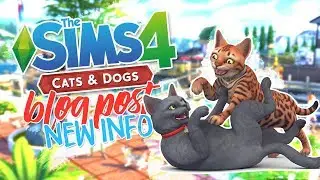 THE SIMS 4 CATS & DOGS | NEW INFO - PERSONALITY, TRAITS, & ASPIRATIONS + VIDEO CLIP