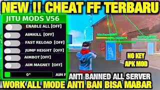 NEW CHEAT FF TERBARU‼️ APK MOD MENU FF TERBARU 2026 CHEAT FF ANTI BAN, ALL SERVER, SERVER INDO