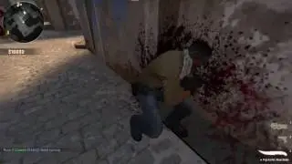 Flip Knife Blue Steel Battle scarred