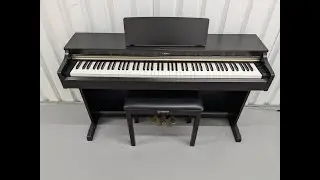 Yamaha Arius YDP-162 Digital Piano in rosewood, clavinova keyboard stock # 24496