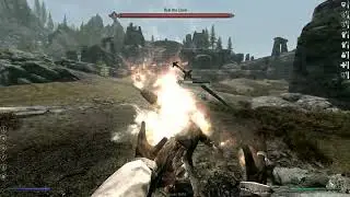 Skyrim Requiem 3BFtweaks | Permadeath | Altmer Vampire Sorcerer | Level 13 | Death by Ron the Crow