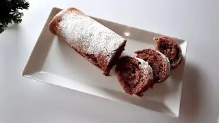 سويسرول صحي بحشوة مختلفه طريقه سهله وبدون دهون