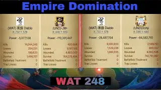 Clash Of Kings : Empire Domination S2 Last Round WAT K248
