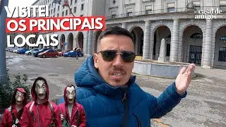 Locais que GRAVARAM LA CASA DE PAPEL em MADRID