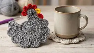 🐔🧶Как связать крючком милые подставки под цыплят (простой урок)