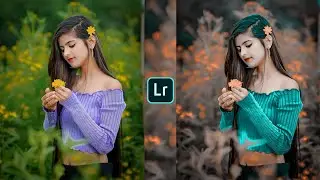 Lightroom Aqua And Red Photo Editing | Lightroom Photo Editing || preset download free ||