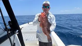 Offshore Fishing For Red Grouper, Kingfish, and a Little Grocery Shopping