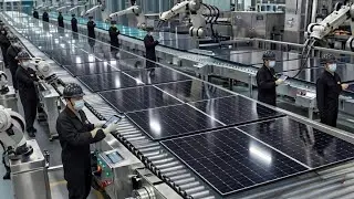 Inside Solar panels production factory | How Solar panels are manufactured from raw materials
