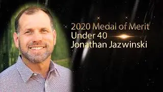 2020 Medal of Merit under 40, Jonathan Jazwinski, American Mining Fall of Fame