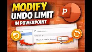How to Modify the Undo Limit in Microsoft Office PowerPoint | GearUpWindows Tutorial