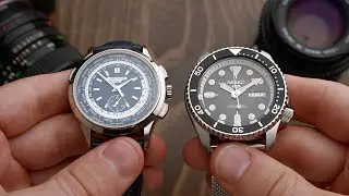 500€ Seiko vs. 5.000€ Tag Heuer vs. 50.000€ Patek Philippe