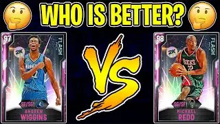 PINK DIAMOND ANDREW WIGGINS VS MICHAEL REDD! WHO IS BETTER? (NBA 2K20)