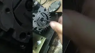 How to do bundle note counting machines vaccum pump service part 1