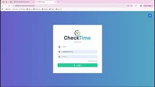 How to Login & Create Department in CheckTime Attendance Software