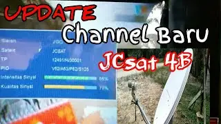 Update Channel baru satelit jCsat 4B