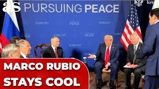 Marco Rubio KEEPS COMPOSURE as Trump PROPOSED HANDSHAKE with Putin