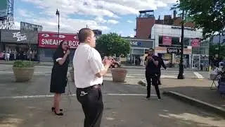 Street preaching Bronx Fordham Road