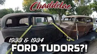 СКРЫТО!! FORD TUDOR SCORE 1933 и 1934 годов!!!! Хранились более 20 лет!!!