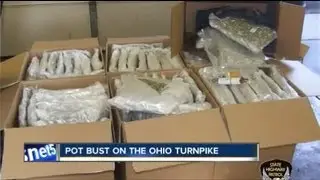 Noon: Drug bust on Ohio Turnpike