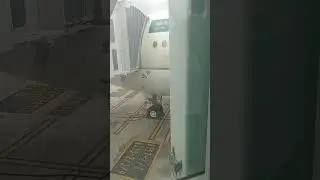 Saudi airlines flight Hyderabad to Jeddah #saudiairlines #jeddah #viralvideo  @Mariya_khatoon