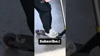 Clean 360 Scooter Trick😁
