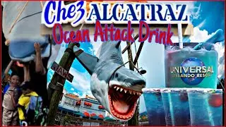 Ocean Attack Drink At Universal Studios Chez Alcatraz