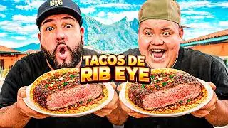 ¡COMIDA DE MILLONARIOS! 🤑 Cocinamos TACOS DE RIBEYE y esto pasó con nuestra cartera ⚠️💸