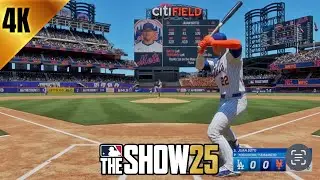 MLB The Show 25: los METS  vs. Los &Aacute;ngeles DODGERS | PRIMER JUEGO - PS5 4K 60fps